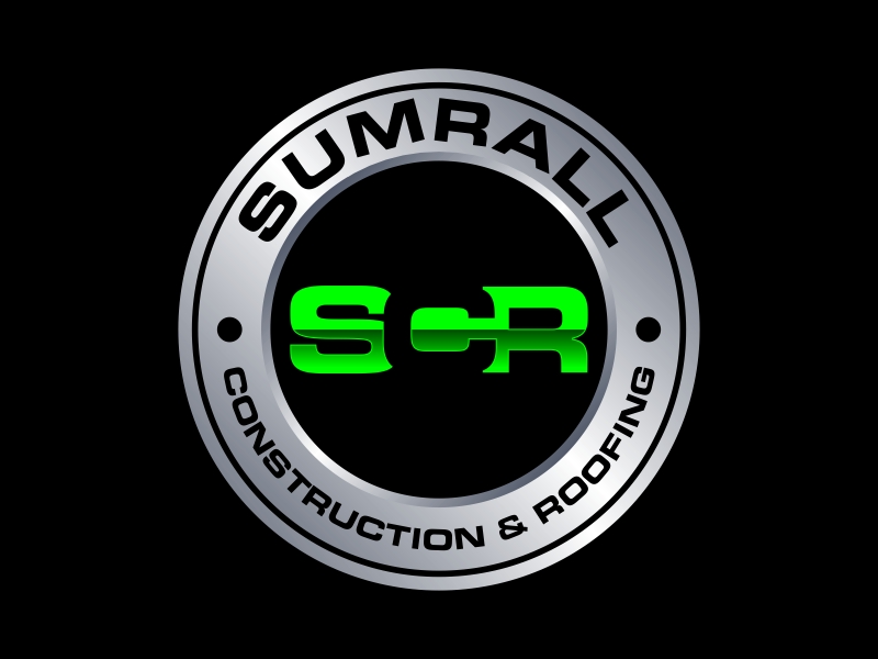 Sumrall Construction & Roofing or SCR ( Something of the sort ) logo design by Kruger