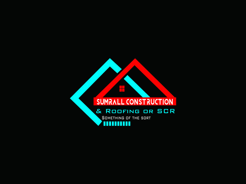 Sumrall Construction & Roofing or SCR ( Something of the sort ) logo design by Lafayate