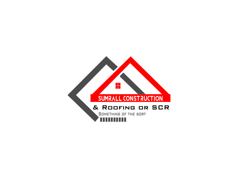 Sumrall Construction & Roofing or SCR ( Something of the sort ) logo design by Lafayate