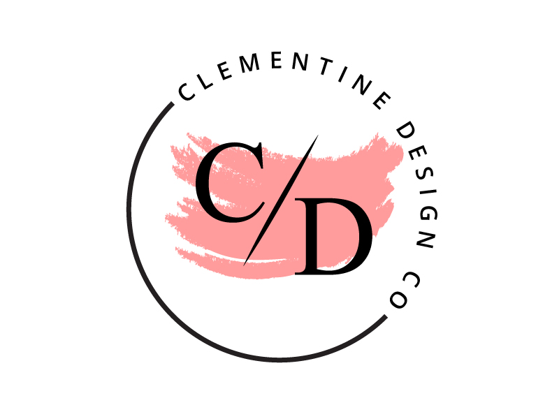 Clementine Design Co. logo design by czars