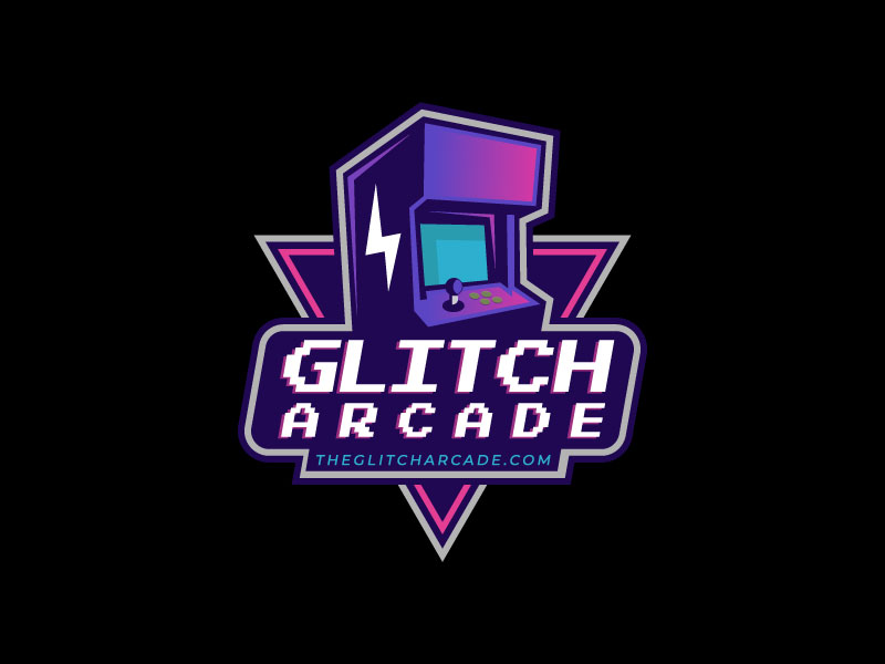 Glitch Arcade logo design by mikha01