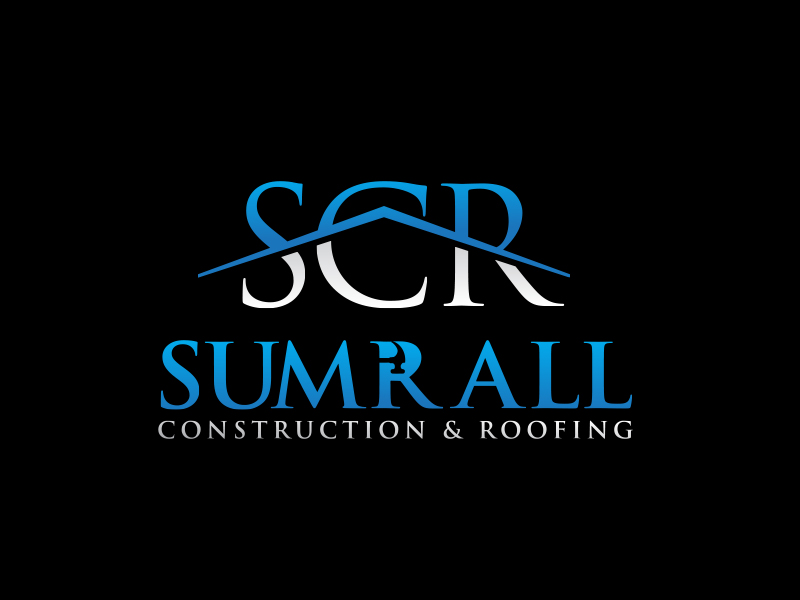 Sumrall Construction & Roofing or SCR ( Something of the sort ) logo design by scriotx
