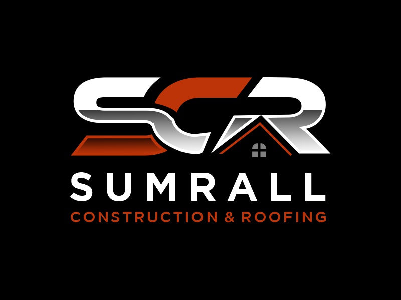 Sumrall Construction & Roofing or SCR ( Something of the sort ) logo design by Mahrein