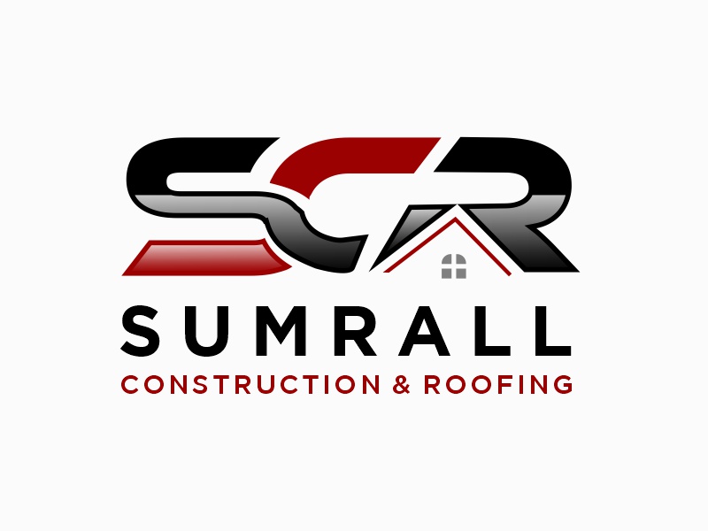 Sumrall Construction & Roofing or SCR ( Something of the sort ) logo design by Mahrein