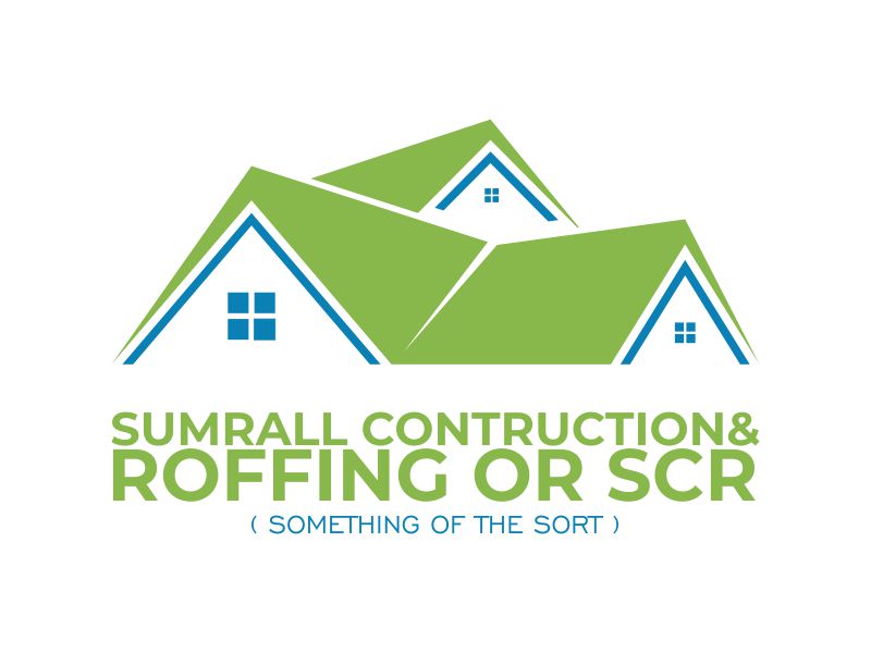 Sumrall Construction & Roofing or SCR ( Something of the sort ) logo design by Akisaputra