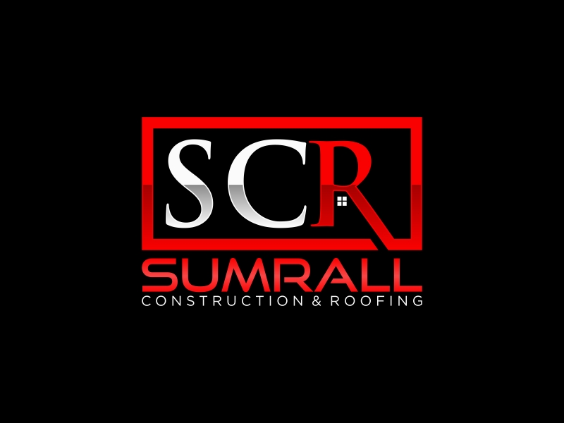 Sumrall Construction & Roofing or SCR ( Something of the sort ) logo design by fastIokay
