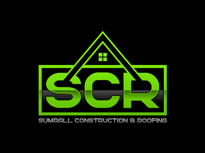 Sumrall Construction & Roofing or SCR ( Something of the sort ) logo design by betapramudya