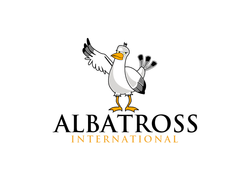 Albatross International 信天翁国际 logo design by ElonStark