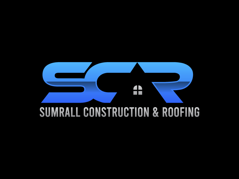 Sumrall Construction & Roofing or SCR ( Something of the sort ) logo design by sakarep
