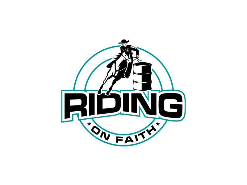 Riding On Faith logo design by almaula