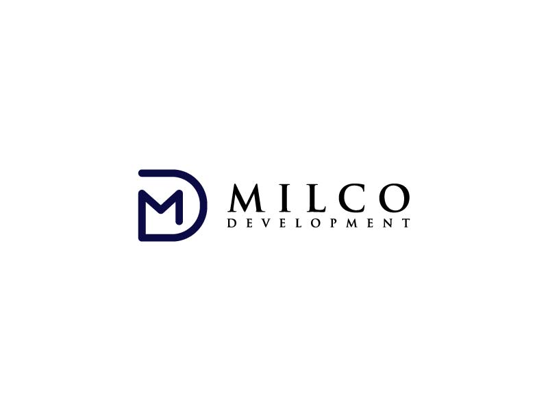 Milco Development logo design by jafar