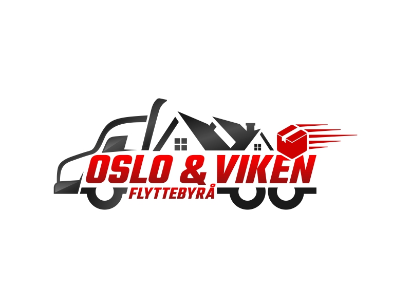 Oslo og Viken Flyttebyrå logo design by Realistis