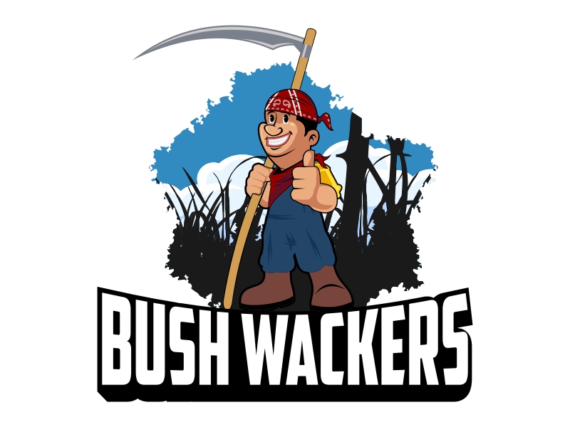 Bush Wackers logo design by Kruger