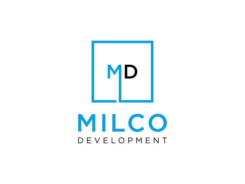 Milco Development logo design by zeta