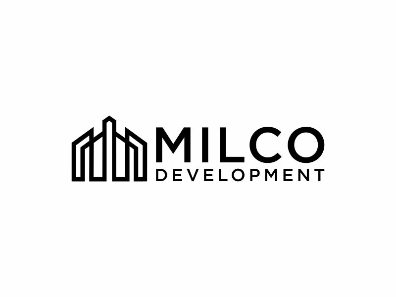 Milco Development logo design by y7ce