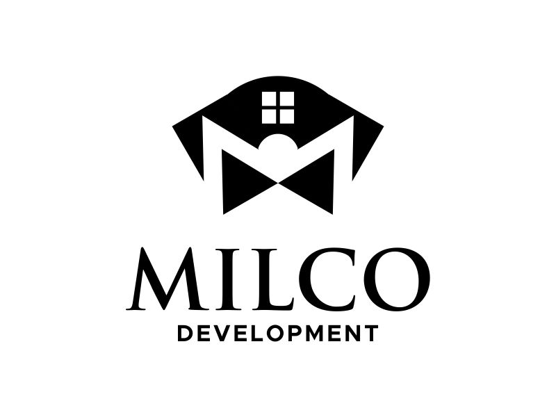 Milco Development logo design by MUNAROH