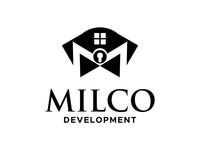 Milco Development logo design by MUNAROH