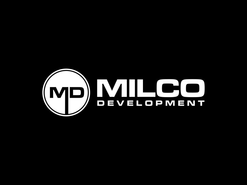 Milco Development logo design by GassPoll