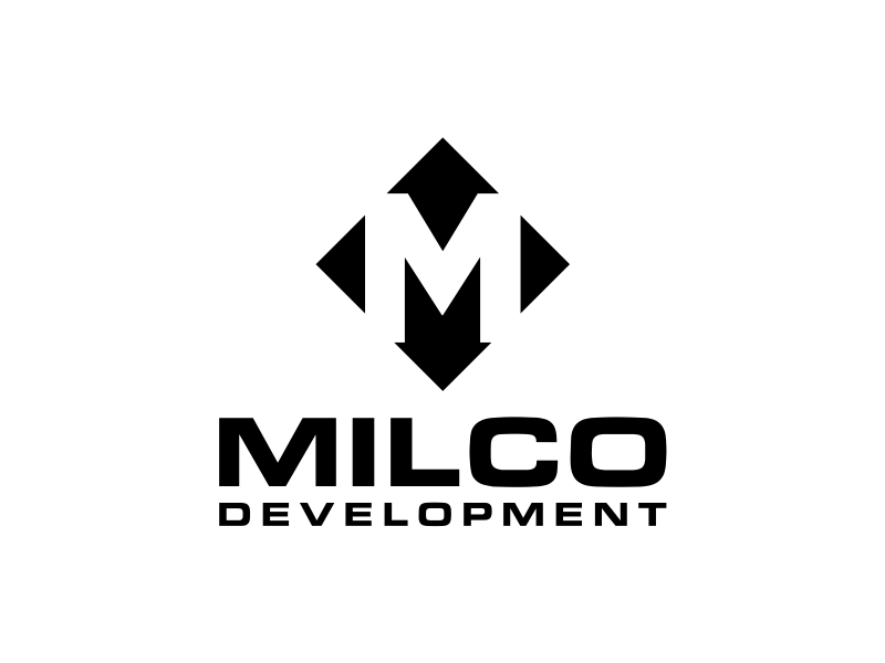 Milco Development logo design by barley