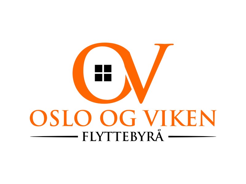 Oslo og Viken Flyttebyrå logo design by rief
