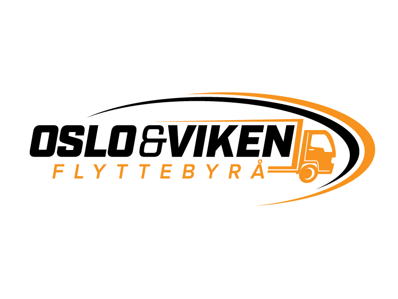 Oslo og Viken Flyttebyrå logo design by jaize