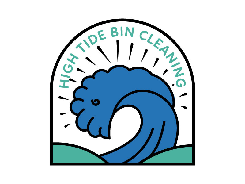 High Tide Bin Cleaning logo design by aryamaity