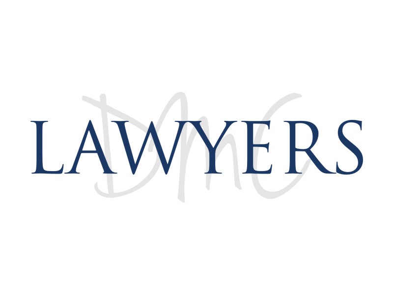 DMC Lawyers logo design by lintinganarto