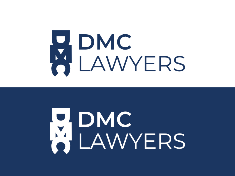 DMC Lawyers logo design by nawaristudio