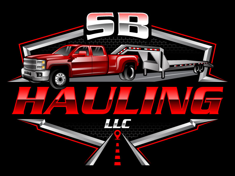 SB Hauling LLC logo design by LogoQueen