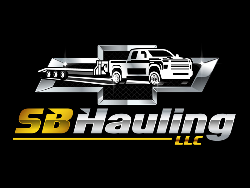 SB Hauling LLC logo design by DreamLogoDesign