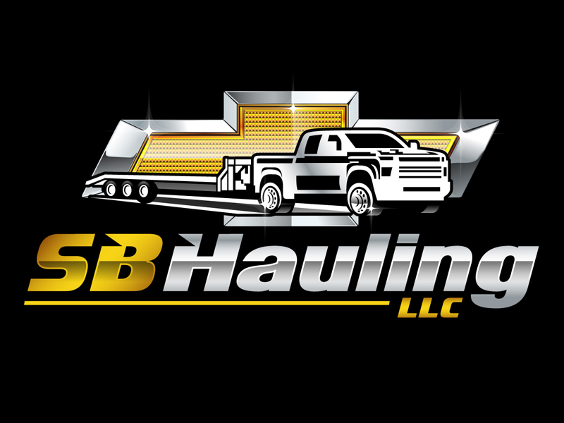 SB Hauling LLC logo design by DreamLogoDesign