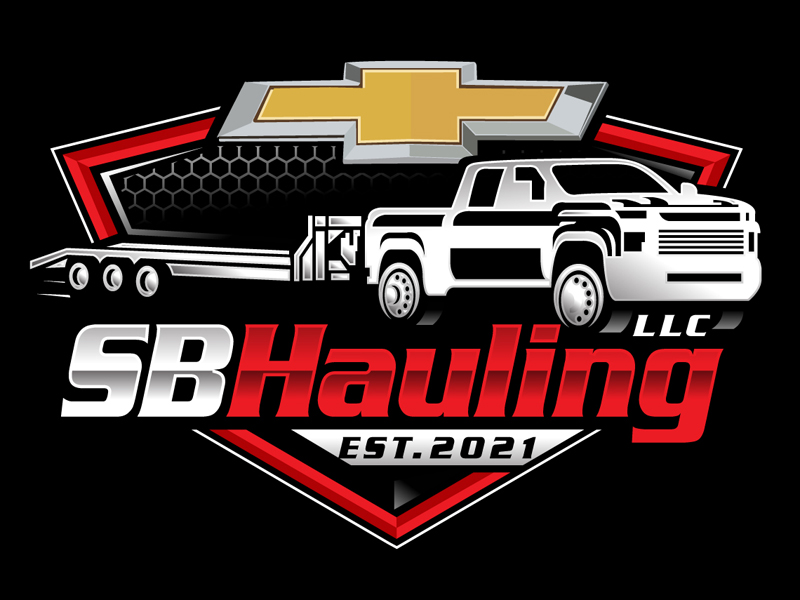 SB Hauling LLC logo design by DreamLogoDesign