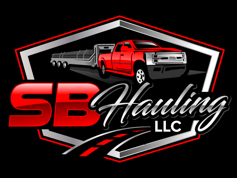 SB Hauling LLC logo design by jaize