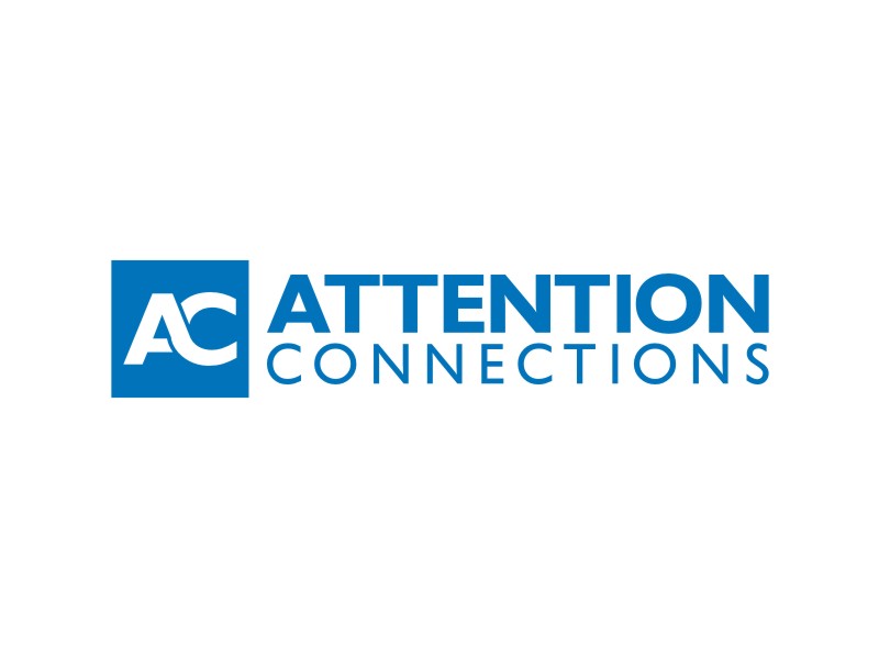 Attention Connections logo design by johana