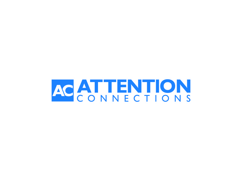 Attention Connections logo design by blessings