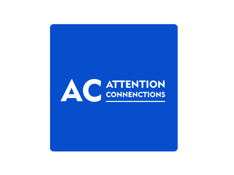 Attention Connections logo design by gateout