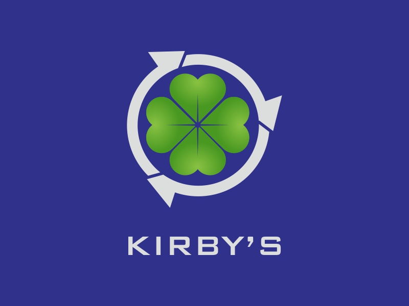 Kirby's logo design by stark