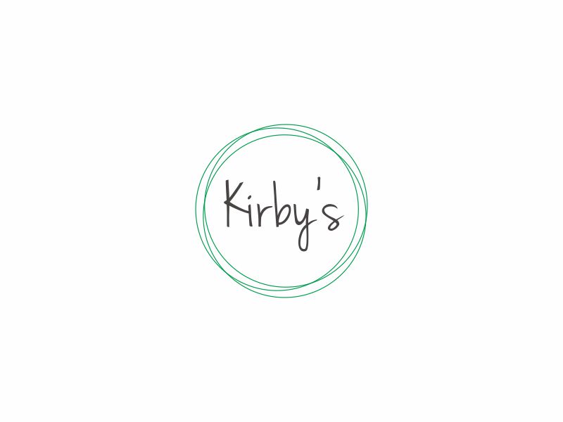 Kirby's logo design by hopee