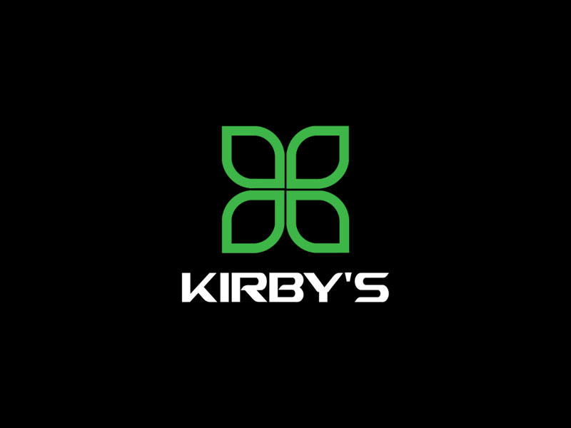 Kirby's logo design by nona