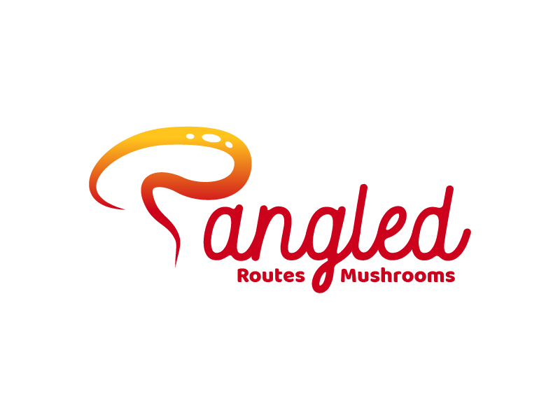 Tangled Routes Mushrooms logo design by czars