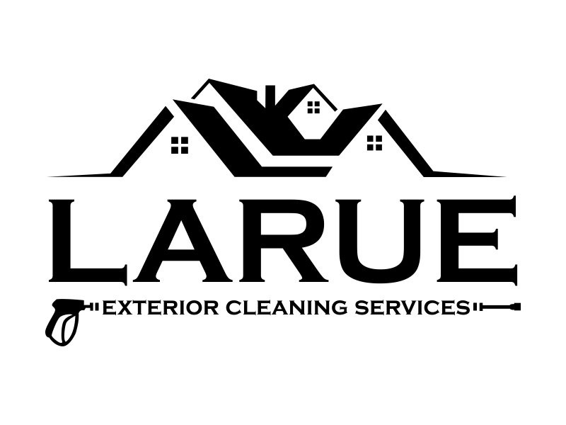 Larue exterior cleaning services logo design by qqdesigns