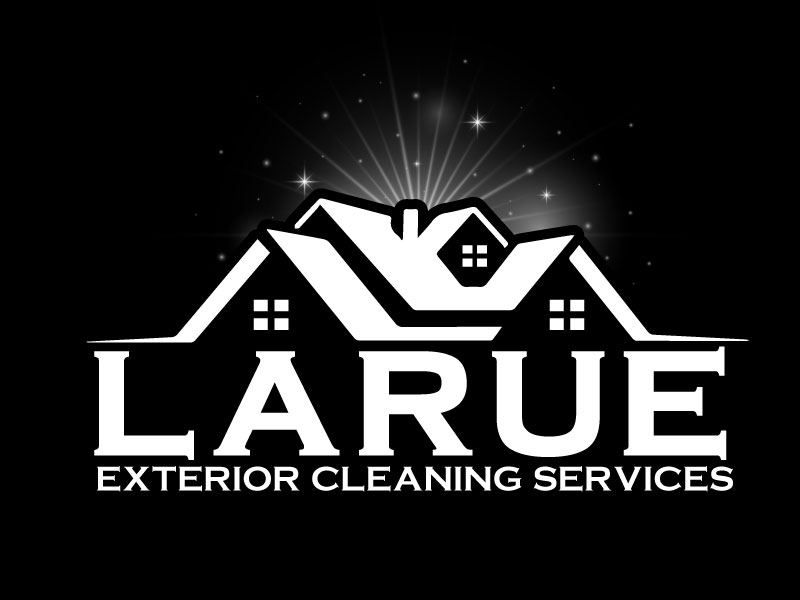 Larue exterior cleaning services logo design by aryamaity