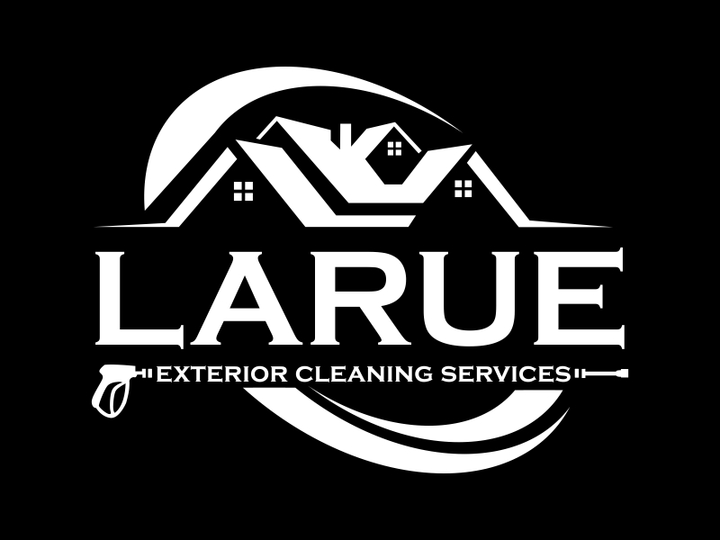 Larue exterior cleaning services logo design by qqdesigns