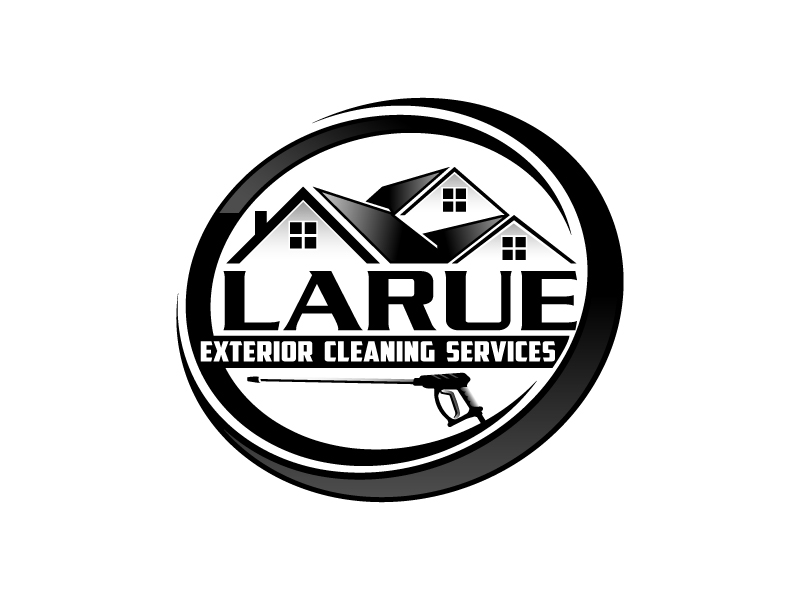 Larue exterior cleaning services logo design by Vu Acim