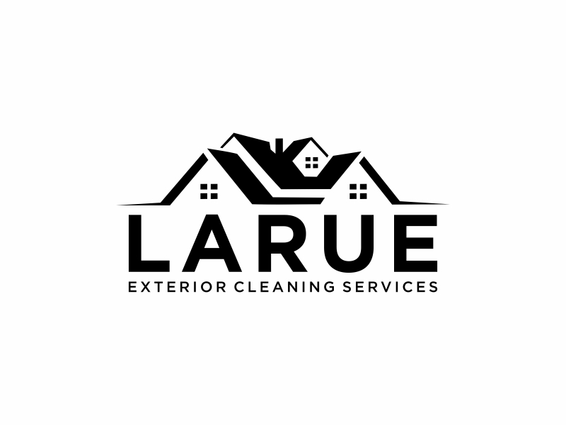 Larue exterior cleaning services logo design by ora_creative
