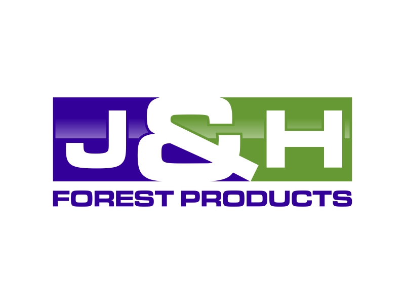 J&H Forest Products logo design by kurnia