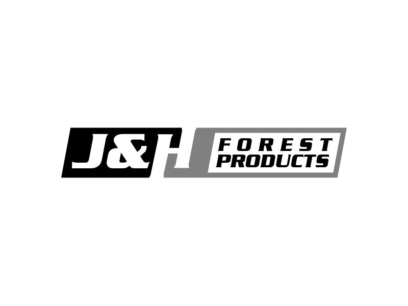 J&H Forest Products logo design by kopipanas