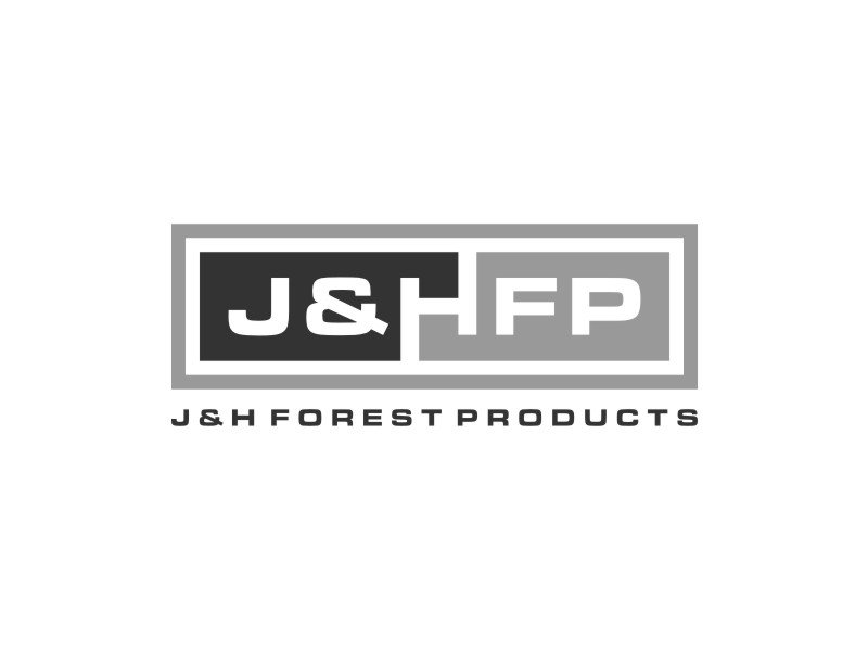 J&H Forest Products logo design by jancok