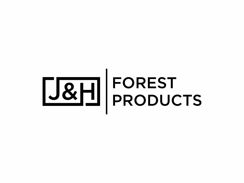 J&H Forest Products logo design by ora_creative