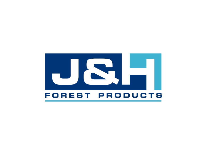 J&H Forest Products logo design by ingepro